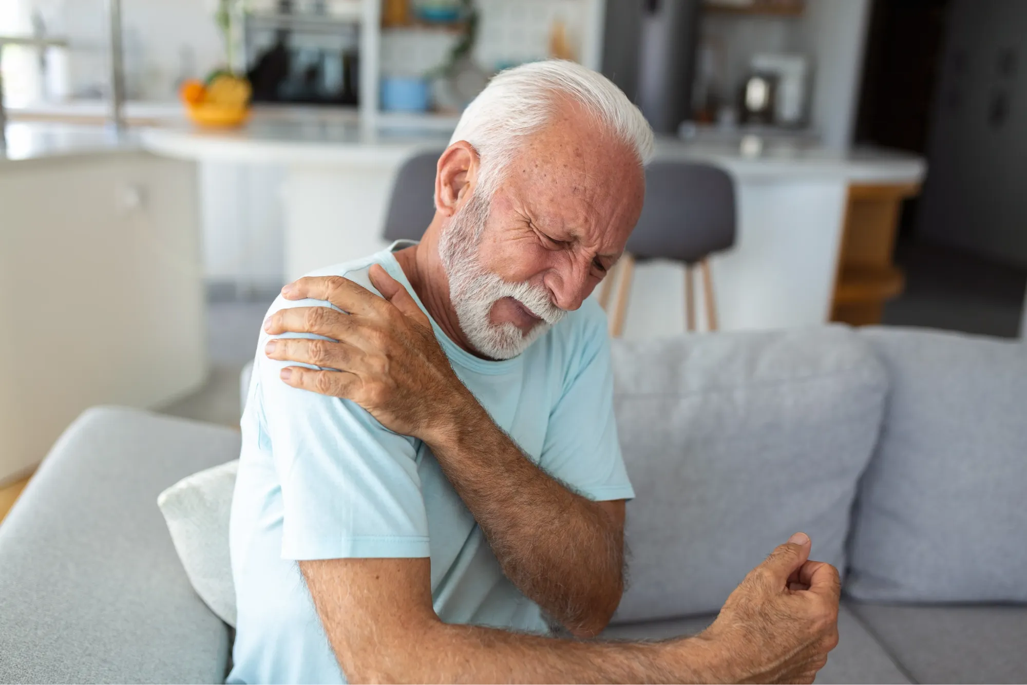 patient asking their doctor, "How Long Does a Shoulder Replacement Last?"
